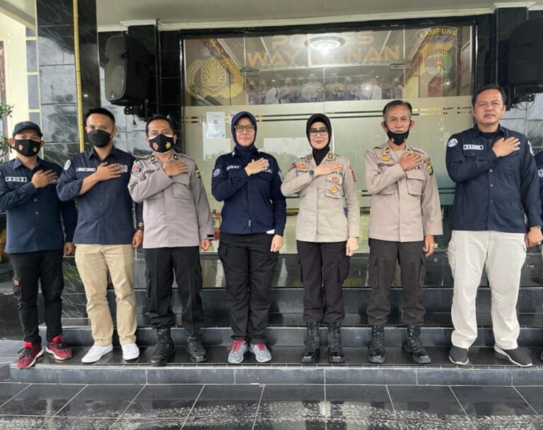 Optimalkan Fungsi Kehumasan, Bidang Humas Polda Lampung Supervisi Ke Polres Way Kanan