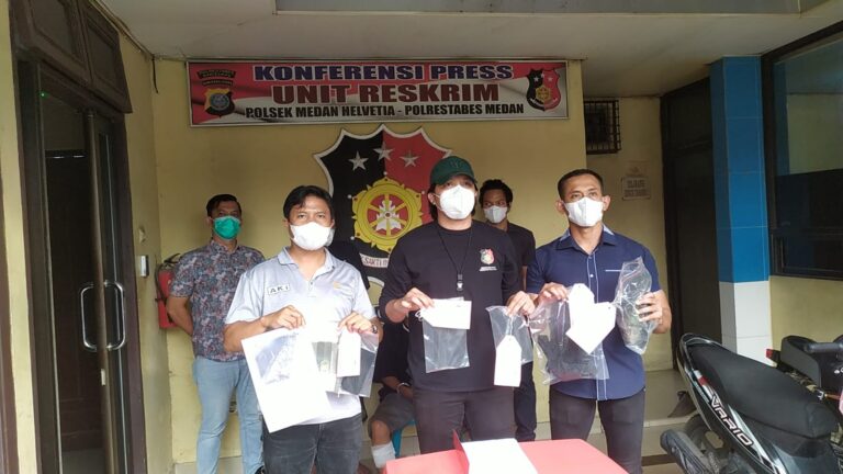 Polsek Medan Helvetia Ungkap Kasus Tindak Pidana Pencurian Dengan Pemberatan