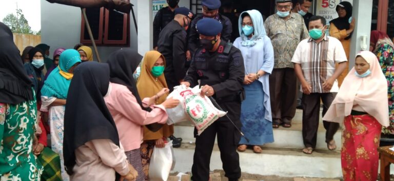 Bhakti Brimob Kepada Masyarakat, Batalyon C Pelopor Brimob Poldasu Fasilitasi Vaksinasi