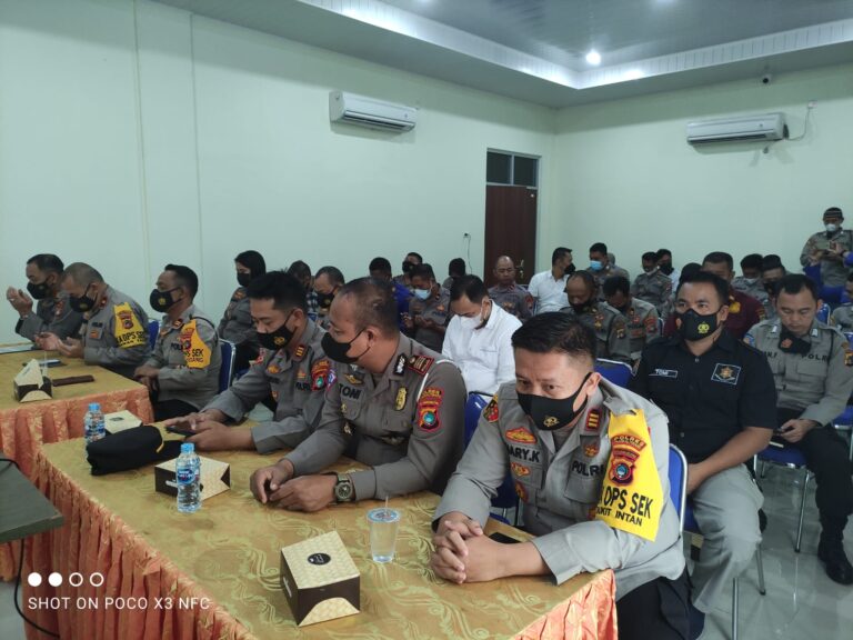 Polres Pangkalpinang Tandatangani Pakta Integritas Dan Sosialisasi Dipa Tahun 2022