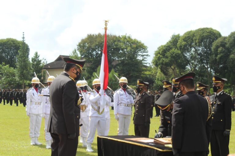1.234 Bintara Polri Resmi Dilantik Menjadi Perwira Pertama Polri