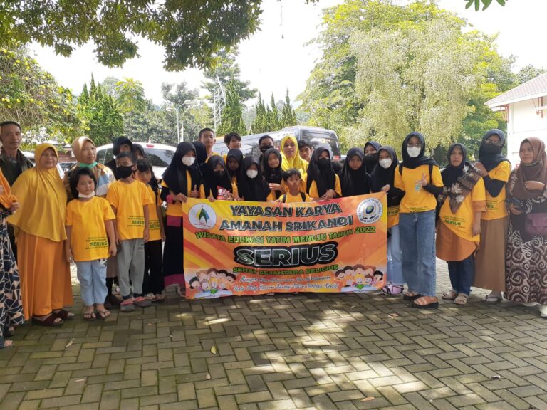 Akhir Tahun 2021 Yayasan Karya Amanah  Srikandi  Menggelar Wisata Edukasi Yatim