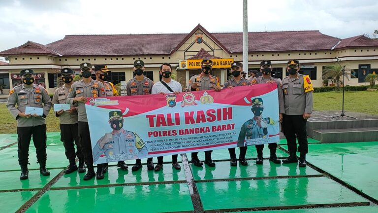 Program Tali Kasih, Kapolres Bangka Barat Anggota Alhamdulillah
