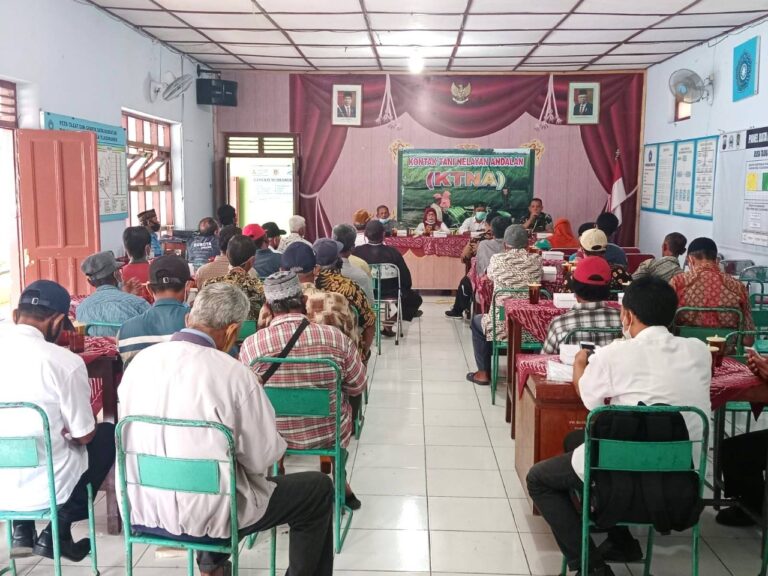 Rembug Kontak Tani Nelayan Andalan (KTNA), Babinsa Juwiring Ikut Beri Kontribusi