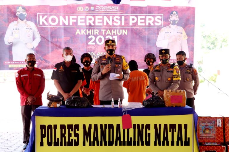 Seminggu Bertugas Di Madina AKBP H. M. Reza Chairul A.S., S.I.K., S.H., M.H Gelar Temu Ramah Dengan Insan Pers