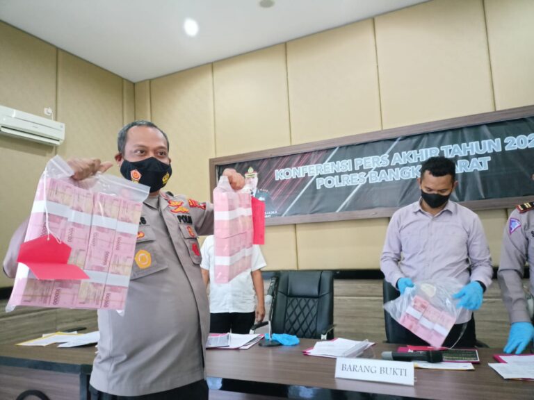 Polres Bangka Barat Selamatkan,  Rp 1 Miliar Lebih Perkara dengan potensi kerugian negara