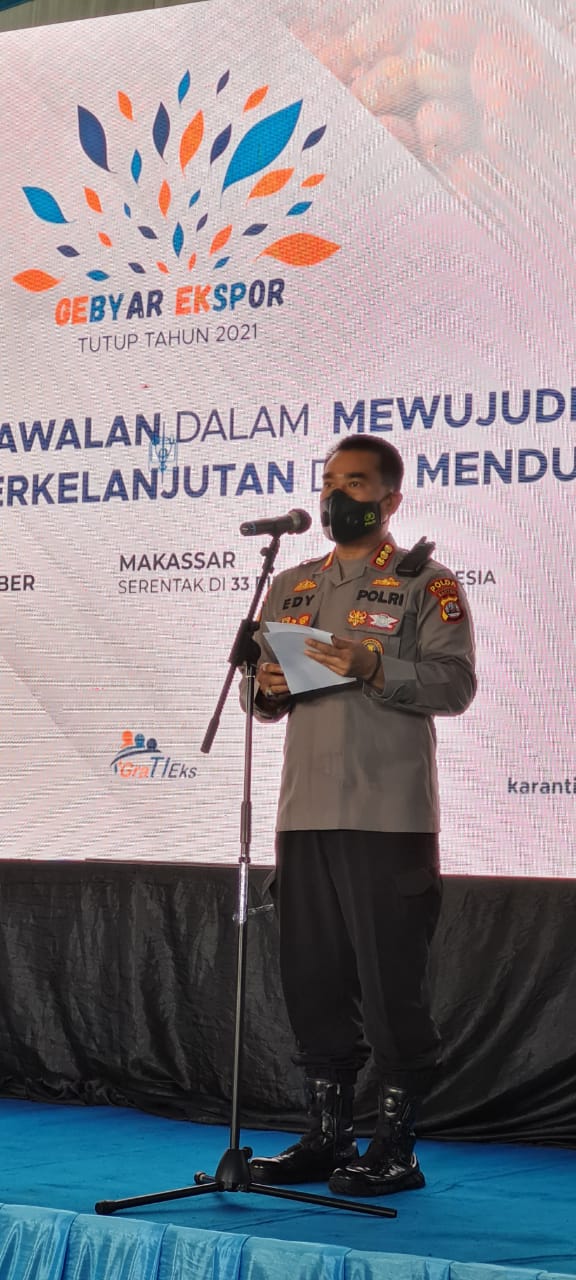 Dirpamobvit Polda Banten Apresiasi Pencapaian Ekspor Komoditi Indonesia