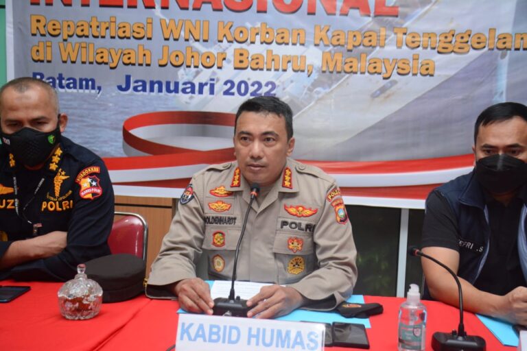 Repatriasi tahap II WNI Korban kapal tenggelam di wilayah johor baru, Malaysia