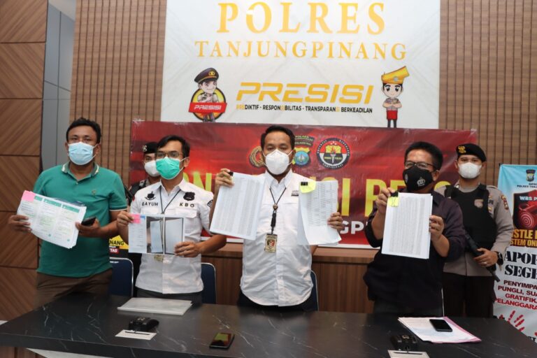 KASUS PENIPUAN, PRIA INI DIAMANKAN POLRES TANJUNGPINANG