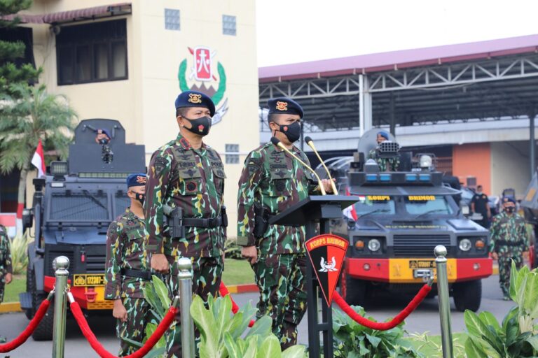 Ini Pesan Dansat Brimob Polda Sumut Kombes Pol Christiyanto Goetomo Pada Upacara Farewell Parade