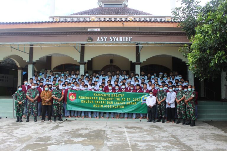 Kodim Klaten Lakukan Kampanye Di Pondok Pesantren
