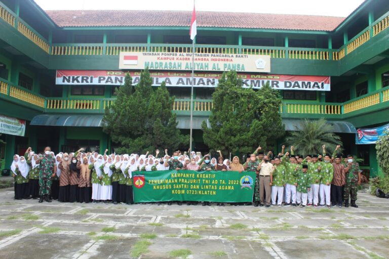 Santri Mbah Liem Bercita-cita Jadi TNI AD, Usai Kampanye Kodim Klaten