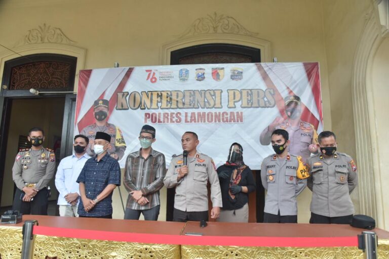 Klarifikasi Video Viral Di Masyarakat, Kapolres Lamongan Sebut Tidak Ada Istilah Salah Tangkap
