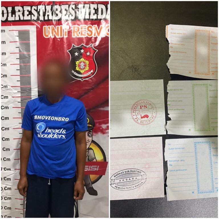 Pria Pemeras Supir di Pasar Bengkok Sumatera Utara Terancam 9 Tahun Penjara