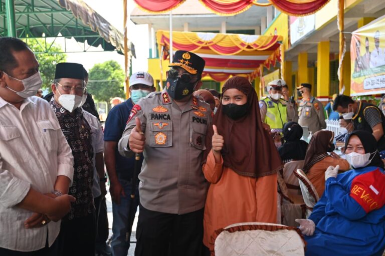 9.334.432 Warga Sumut Telah di Vaksinasi, Kapolda : Terimakasih Masyarakat, TNI dan Polri
