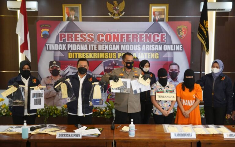 Rugikan Ratusan Nasabah Dari Berbagai Penjuru Nusantara, Polda Jateng Bongkar Arisan Online Beromzet 4 M