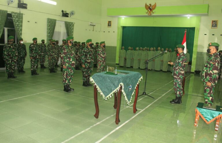 Letkol Inf Joni Eko Prasetyo Pimpin Serah Terima Jabatan Perwira Kodim Klaten