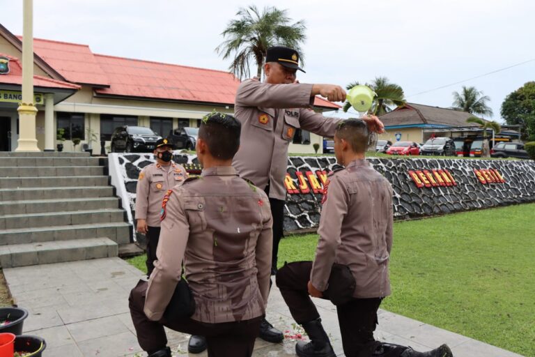 Bintara Remaja Lulusan SPN Polda Babel Ditugaskan Di Polres Bangka