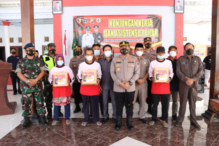 Kapolres Blitar Kota Beri Apresiasi Posyandu Jiwa “Waluyo Jiwo” Bacem Binaan 3 Pilar