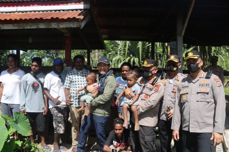 Satgas Damai Cartenz Hadir Diwilayah Kabupaten Yahukimo