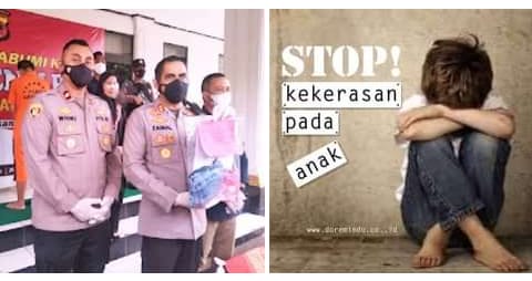 Tersangka Kasus Kekerasan Anak Dibekuk Polresta Sukabumi