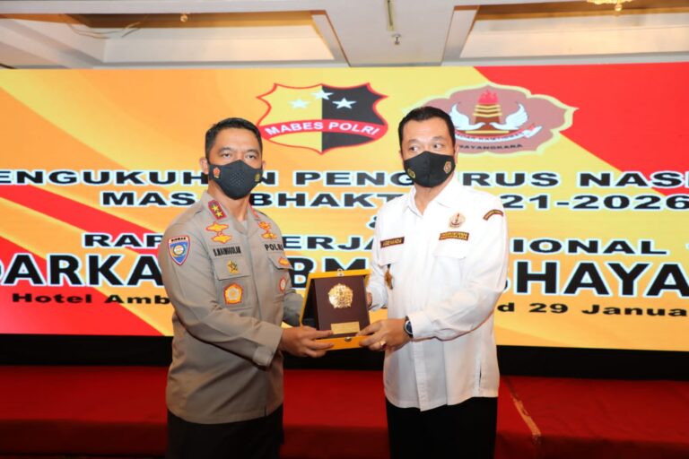 Kakorbinmas Polri Kukuhkan Pengurus Nasional Pokdarkamtibmas Masa Bakti 2021-2026