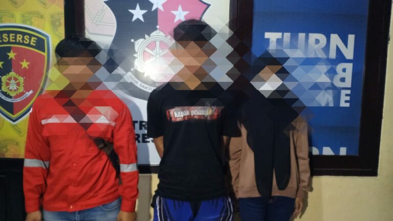 Tiga Komplotan Ranmor Diamankan Satreskrim Polres Ngawi