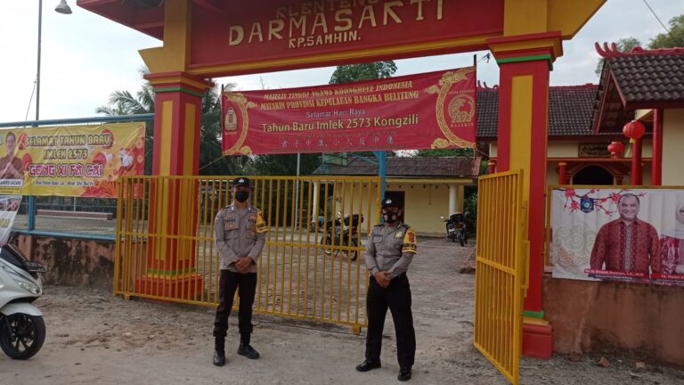 Polres Pangkalpinang Jamin Keamanan Dan Kenyamanan Perayaaan Imlek