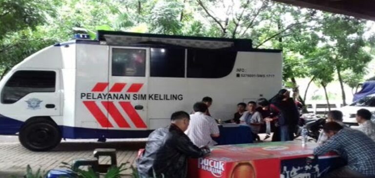 Lokasi Layanan SIM Keliling DKI Jakarta, Senin 7 Februari 2022