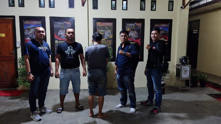 Polsek Pringsewu Kota Menangkap Pelaku Curat