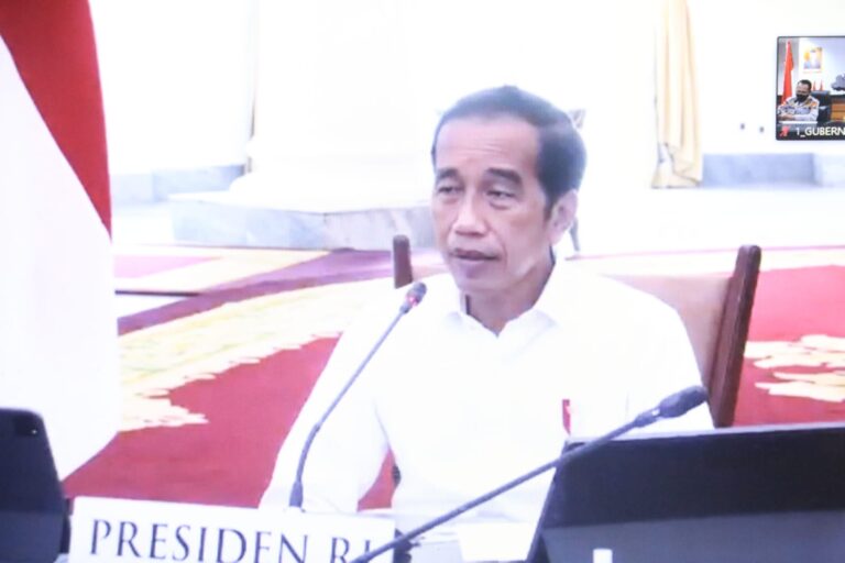 Presiden RI melalui Vicon Beri Arahan Danrem 045/Gaya