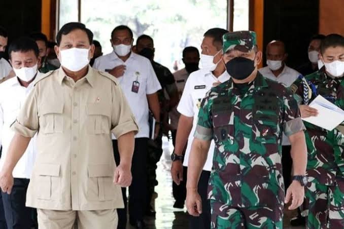 Prabowo, TNI AD Kuat dan Hebat Di Pimpin Jend. Dudung