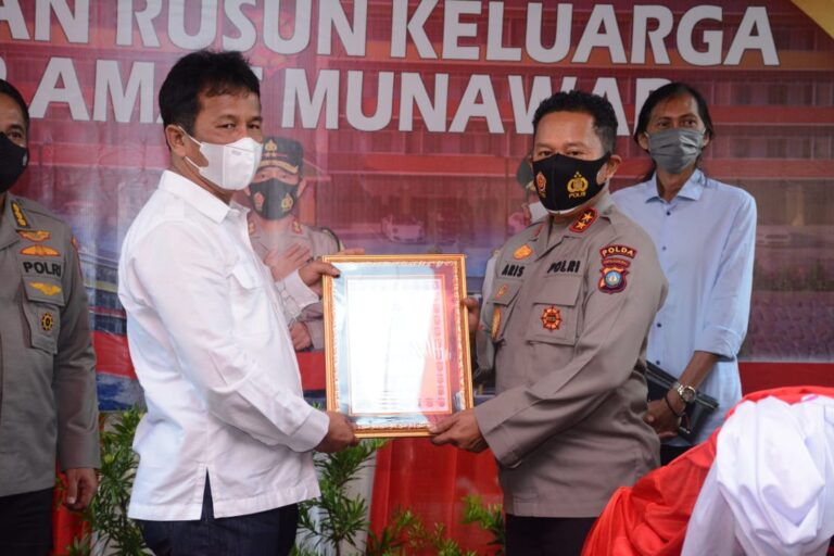 Peresmian Rusunawa ABRIP Amat Munawar