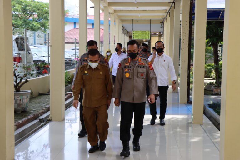 Kapolresta Deli Serdang Cek Kesiapan Ruangan Isolasi Terpadu