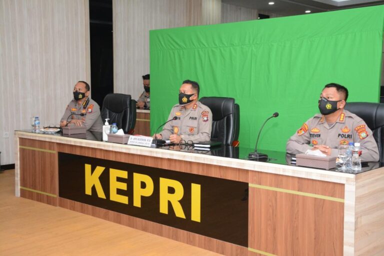 Kuliah Umum Via Virtual Taruna AKPOL Dari Kapolda Kepri