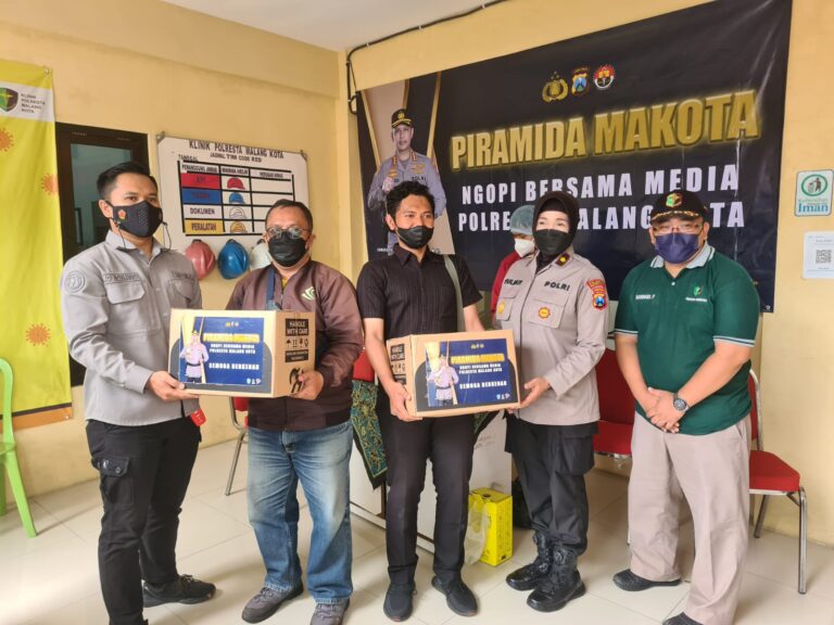 Polresta Malang Kota Kembali Gelar PIRAMIDA dan Vaksinasi Booster Awak Media