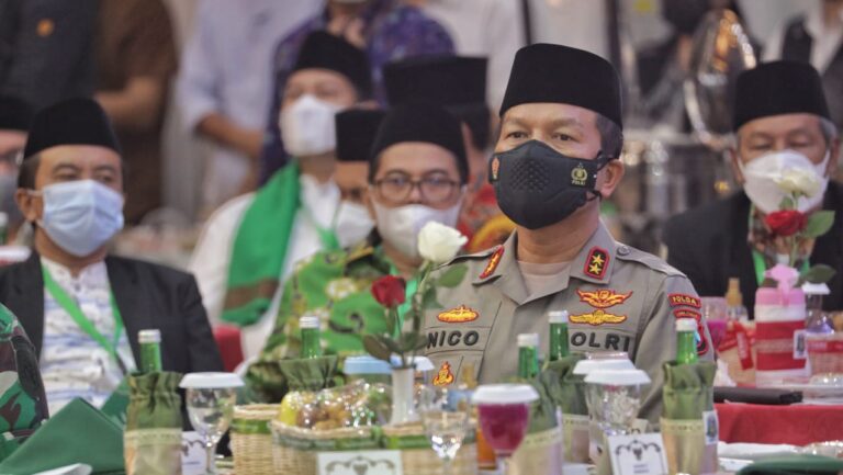 Forkopimda Jatim Sambut Hangat Silaturahmi Ketum PBNU dan PWNU Se-Indonesia di Grahadi