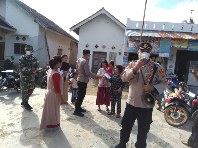 Operasi Yustisi, Polsek Way Tuba Beri Himbauan Kepada Masyarakat