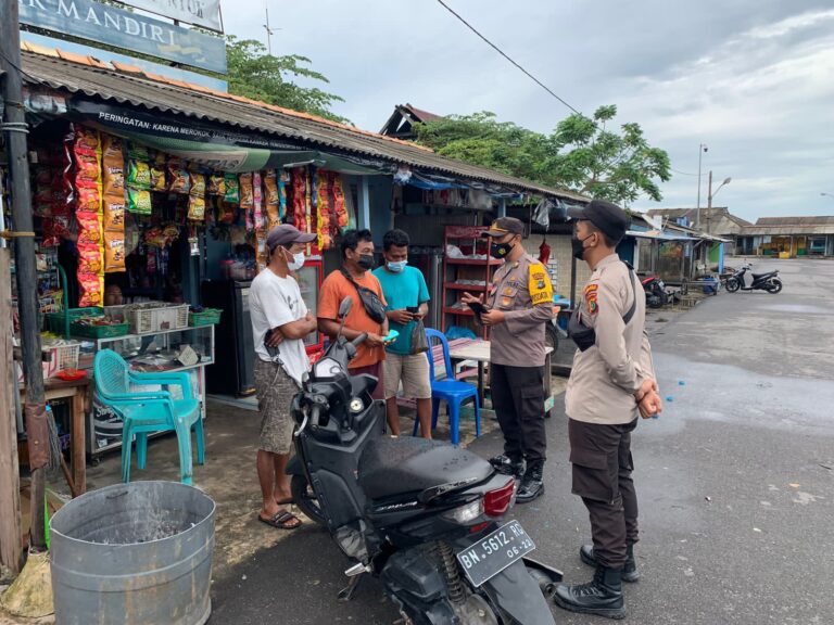 Operasi Aman Nusa II, Polres Bangka Barat Lakukan Himbauan Protkes Kepada Masyarakat