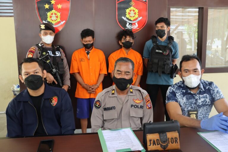 Polresta Palangka Raya Gelar Press Rilis Curat