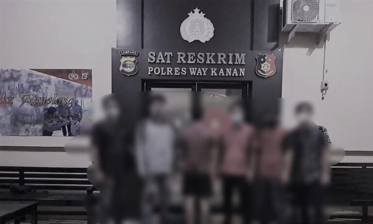 Satreskrim Polres Way Kanan Bekuk Pelaku Pemerasan