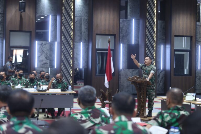 Pimpin Rapim TNI AD, Kasad Akan Dukung Penuh Kebijakan Pemerintah