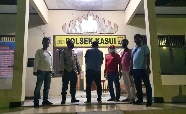 Curat di Way Kanan, Polsek Kasui Amankan Pelaku Curi Mobil