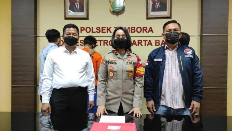 Polsek Tambora Ringkus Pengedar Narkoba Jenis Sabu