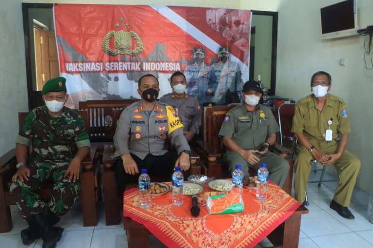 Kapolres Ngawi Zoom Meeting Serentak Terkait Vaksinasi, Ini Pesan Kapolri