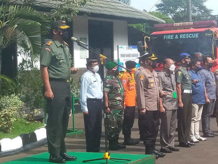 Kodim Jajaran Korem 061/Sk Gelar Apel Kesiapsiagaan Penanggulangan Bencana Alam
