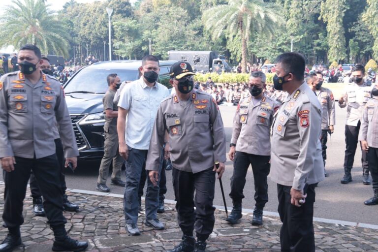 Polda Metro Jaya Melaksanakan Pengamanan Parade konvoi Rider MotoGP