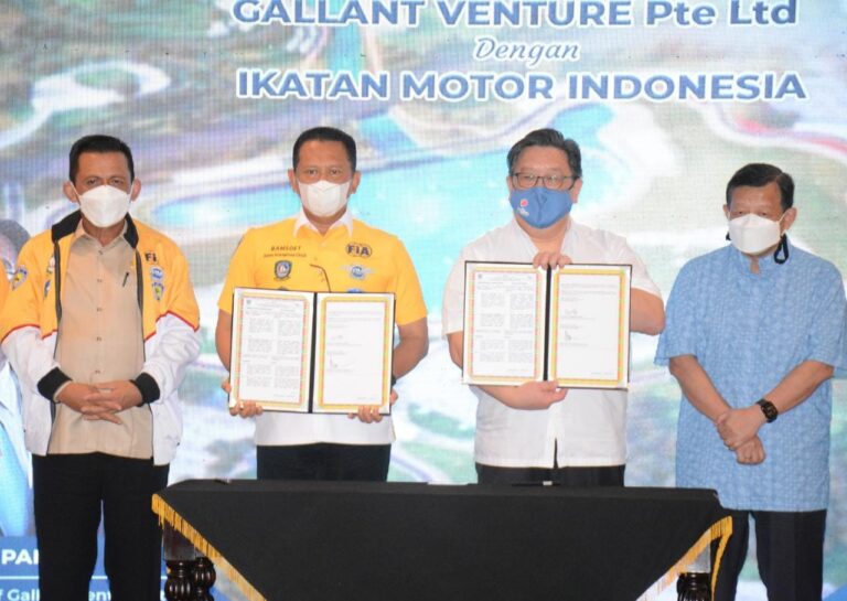 WAKAPOLDA KEPRI HADIRI PENANDATANGANAN NOTA KESEPAHAMAN (MOU) DALAM RANGKA PEMBANGUNAN BINTAN INTERNASONAL CIRCUIT