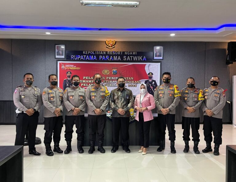 Menuju Polri Presisi, Kapolres Ngawi Pimpin Pelatihan Komunikasi Pelayanan Publik