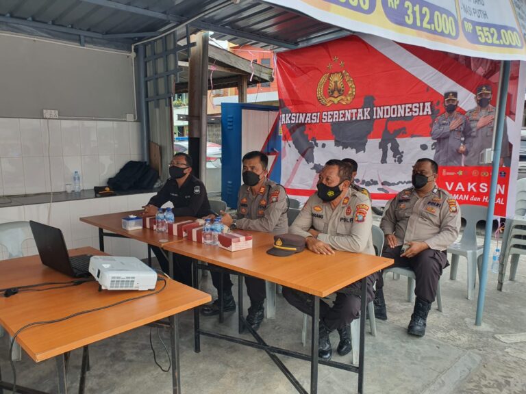 Polres Karimun Gelar Vaksinasi Massal Booster Serentak